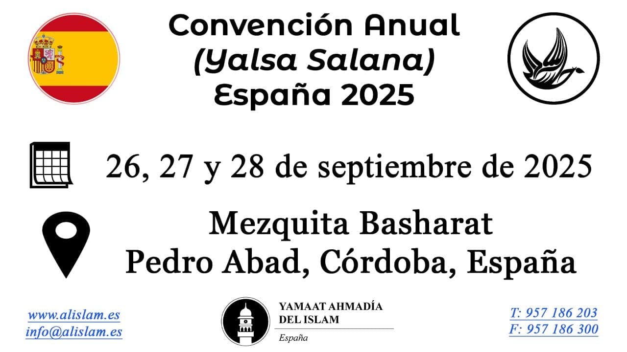 Jalsa salana españa 2025
