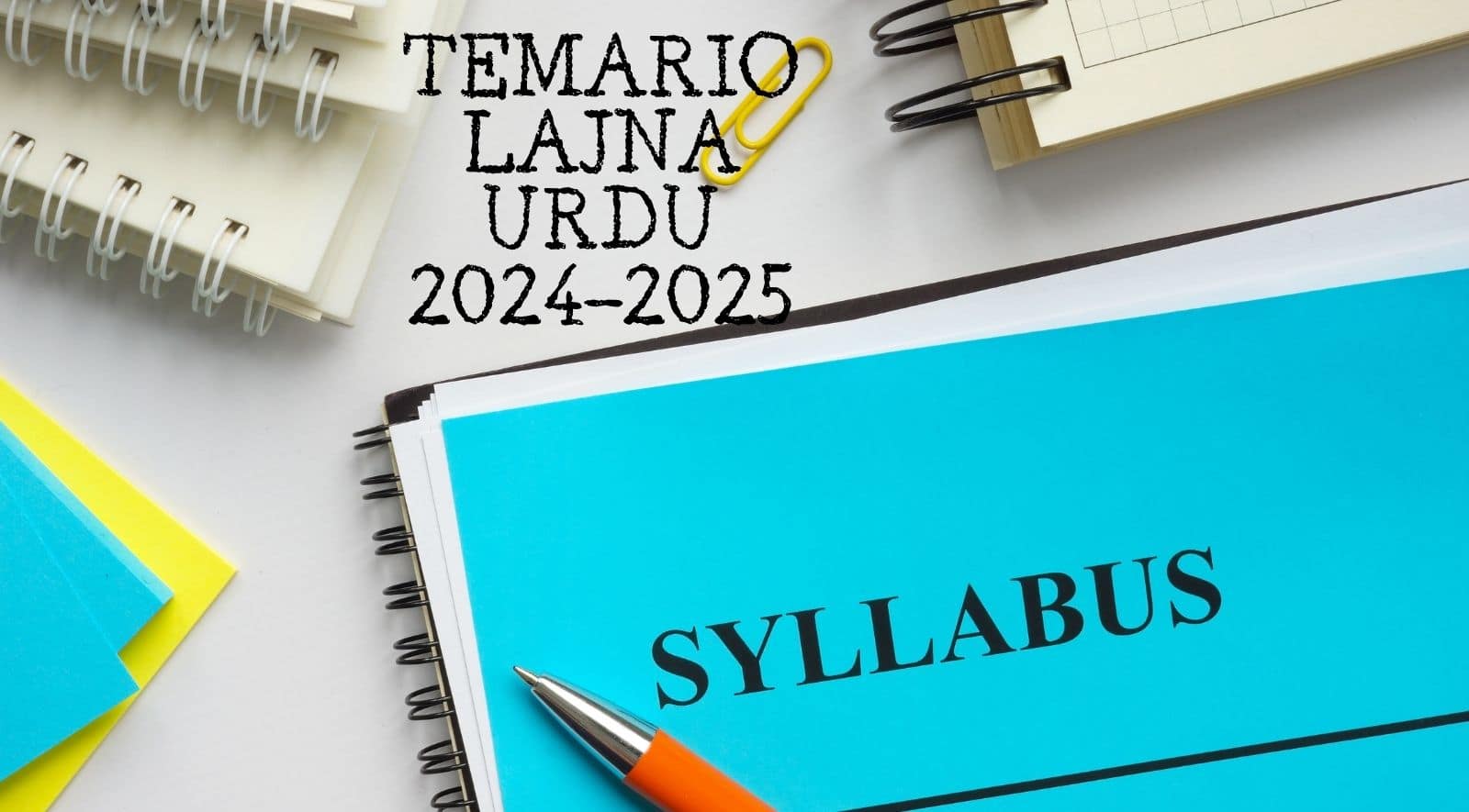 Temario Lajna URDU 2024-2025